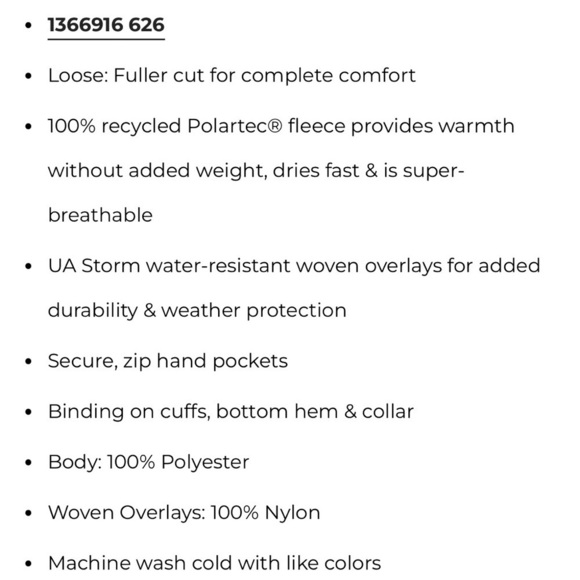 Under Armour Polartec Forge Pullover - Picture 4 of 9